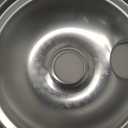 4 Pack (2) 6" & (2) 8" Electric Stove Burner Covers, Drip Chrome Pan Set Replacement for GE/Hotpoint WB31T10010 and WB31T10011