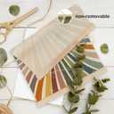 HRQKO Boho We Can Do Hard Things Posters Hanger Frame Set of 2, Kids Wall Art, Boho Inspirational Wall Art with Wooden Frames,Classroom Sun Wall Hanging Banner Decor for Nursery Kids Room, 12x16 Inch