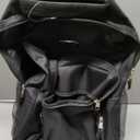 Rockland Double Handle 17" Rolling Backpack, Black, One Size
