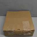 4Pack Food Fan for Table, AA Battery Powered, Portable Fan with Flexible Gooseneck and Soft Blades, Soundless Table Fan for BBQ, Picnic, Party, Patio (Non-rechargeable,Black)