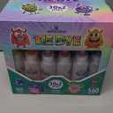 30 Colors Tie Dye Kit, Tie Dye Set for Kids, Pre-Filled Tye Dye Bottles, Non Toxic Permanent Fabric Dye Art Set, Easy DIY Fabric Art - Create Fun (30 Colors)