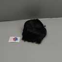 Lydell Short Asymmetry Side Bang Straight Wig Natural Black Full Synthetic Wigs