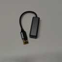 USB A to TOSLINK Optical Audio Adapter,USB Type A to SPDIF Digital Converter Compatible with Windows/Laptop PC ONLY(Unidirectional U SB A to Optical)