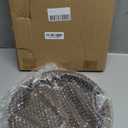 Rustic Wooden Serving Tray  Handcrafted Round Farmhouse Tray, Lightweight Paulownia Wood Decorative Tray for Coffee Table, Candle Holder, Breakfast in Bed, and Multi-Purpose Home Decor (Round-brown Distressed)