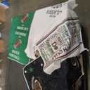 Mixweer Set of 4 Football Kitchen Decorative Towels Football Dish Cloths Absorbent Chic Color Hand Towels Tea Dish Washcloths for Cooking Baking Housewarming Gift