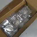 MAQUITA 12 Pcs Glass Holy Water Bottles 0.5 Fl oz Embossed Glass Travel Empty Bottles Girls Little Bottle Church Decorations for Home Wedding, Portable Party Favors (Silver,Divine Mercy)