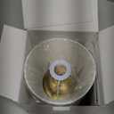 KDG Portables Cordless Table Lamp, Fabric Shade Desk Lamp, 4000mAh Rechargeable Battery Powered Lighting, Dimmable Light for Dining Room, Bedroom, Bedside, Bar, Night Light, Camping, Balcony (Gold)