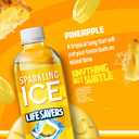 Sparkling Ice LIFESAVERS Pineapple, Zero Sugar Flavored Sparkling Water, with Vitamins and Antioxidants, Low Calorie Beverage, 17 fl oz Bottles (Pack of 12)