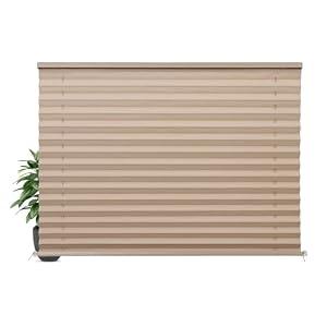 LUCKUP RV Window Shades, Blackout RV Blinds Curtains for Camper 50" W x 32" L with Aluminum Foil, RV Pleated Shades for Travel Trailer Window, Cappuccino