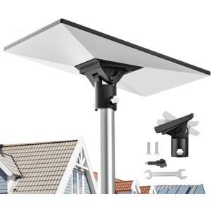 Starlink Gen 3 Pipe Adapter, Adjustable Pole Mount Adapter Mounting Kit Compatible with Starlink Gen 3 Standard Dish Pole Mounting Kits for Roof Wall RV Installation(Pipe Not Included)