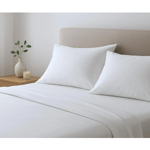 100% Egyptian Cotton Sheets Queen Size, 4 Pieces Luxury Bedding Set, 1000 Thread Count Egyptian Cotton,Hotel Quality, Silky Soft, Deep Pockets up to 17, White