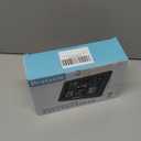 Weather Station Wireless Indoor Outdoor, Digital Thermometer with Remote Sensor, 7.5'' HD VA Display Home Weather Stations, Accurate Temperature Humidity Gauge with Weather Forecast, Atomic Clock (Black)