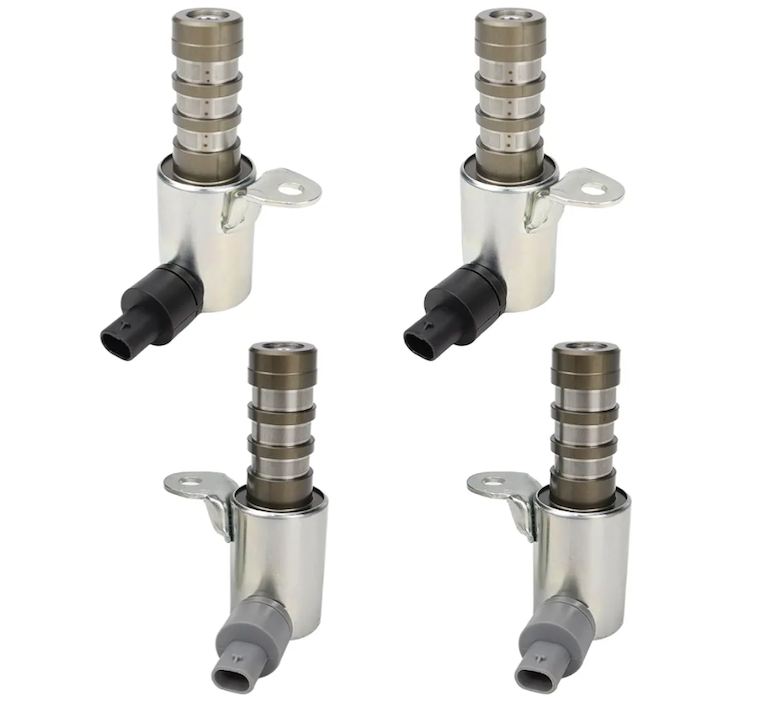 USTAR 4 PCS Exhaust & Intake Variable Valve Timing Solenoid Kit Compatible with Ford F150 Flex Edge Explorer Transit Mustang Taurus Lincoln MKX MKS MKT MKZ 3.5L 3.7L V6 917198 917197