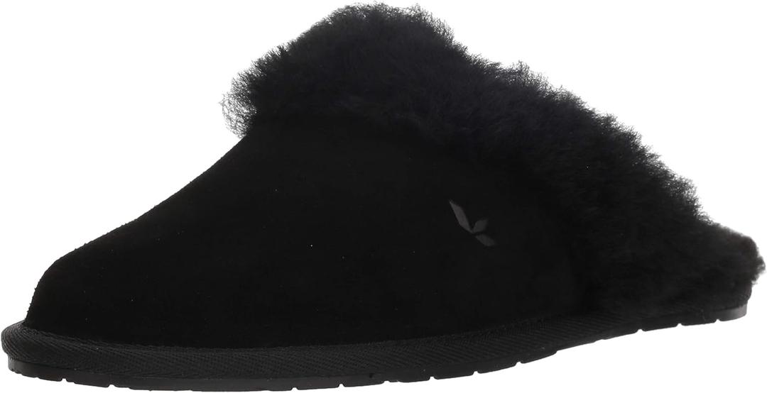 Koolaburra by UGG Women's Milo Slipper (11, Black/Black/Black)