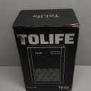 ToLife Dehumidifier for Home, 1000 sq.ft Dehumidifiers for Basement Bedroom Bathroom with 95 OZ Water Tank, Auto Shut Off 7 Colors LED Light, White Black