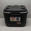 Coleman Xtreme 50qt Wheeled Cooler, Extra-Walled Insulation Keeps Ice up to 5 Days, Portable Rolling Hard Chiller (Black)