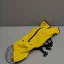Dog Raincoat: Dog Rain Jacket with Reflective Harness & Removable Hood | Waterproof Dogs Rain Coat Poncho for Large Medium Small Dogs Puppies (Yellow - M)