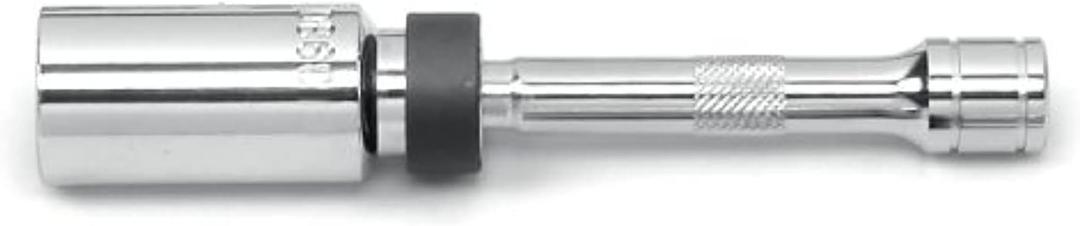 GEARWRENCH 3/8" Drive 6 Pt. 5/8" x 6" Magnetic Swivel Spark Plug Socket - 80546