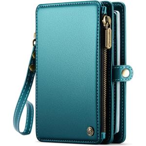 Passport Holder Wallet Case Wallet for Men Women Blue