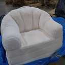 MAXYOYO Folding Sofa Bed, 2 in 1 Convertible Sofa to Lounger Comfy Single Bean Bag Chair for Adults, Floor Sleeper Couch with Handle, Faux Fur Couch Bed for Living Room Bedroom, Beige