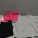 HoeVou 5 Pack Girls Long Sleeve Shirts Cotton T-Shirts Long-Sleeve Tagless Layering Tees for Youth Teen Girls 5-6Y