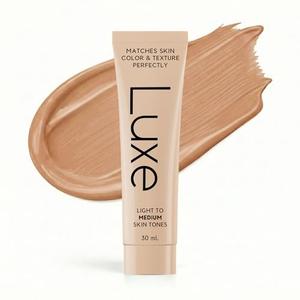 Luxe Color Changing Foundation for Women – Instantly Adapts to Your Skin Tone – Buildable Light-to-Medium Coverage – 12-Hour Wear – Natural Dewy Finish - Medium