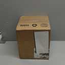 CURTA 4 Pack Food Storage Container with Red Lid - NSF Commercial Grade in 6.0 Qt - Square, Clear, Polycarbonate