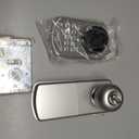 MiLocks CKK-02SN Titan Keyless Entry Door Lock - Deadbolt Smart Door Knob Handle with Backlit Electronic Keypad, Adjustable Latch and Audible Tones for Interior Front Doors & More, Satin Nickle