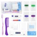20 Kits Travel Toiletry Kit Bulk, Personal Hygiene Kit, Disposable Hygiene Kit Homeless Care Supplies Charity Kit For Home, Hotel, Camping, Travel