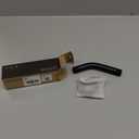 Cobbe Shower Arm with Flange and Teflon Tape, 6-Inches Wall Mounted Shower Pipe Arm Extension for Fixed Shower Head, Matte Black