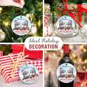 7 x Hippo Christmas Ornament 2025 - We Want A Hippopotamus for Christmas Ornament, Hippo Gifts for Women, Men, Funny Ceramic Animal Ornaments for Friends, Couples, Animal Lovers Gift Ideas