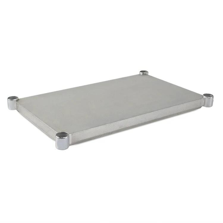 John Boos GSK8-2436 36"W x 24"D 18-Gauge Galvanized Steel Work Table Undershelf, Knockdown