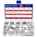 M3 Hex Standoff Spacers Kit,145pcs M3 Male Female Metric Thread Mount Spacer Screw Nut Bolt Motherboard Spacer Prototyping Accessories for Quadcopter Drone, Computer & Circuit Board Assortment Kit