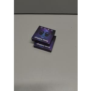 2 x Ear Plugs for Sleeping Noise Cancelling,Reusable Silicone Earplugs with Carrying Case,Ear Plugs for Noise Reduction for Sleep,Noise Sensitivity,Travel,Focus - 5 Pairs Ear Tips in S/M/L (1 Count (Pack of 2))