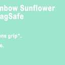 6 x metisinno Magnetic Base Compatible with PopSocket Phone Grips and iPhone MagSafe Cases, Purple & White Sunflower Pattern