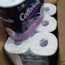 Cottonelle Ultra Comfort Toilet Paper with Cushiony CleaningRipples Texture, 32 Family Mega Rolls = 144 Regular Rolls (8 Packs of 4)