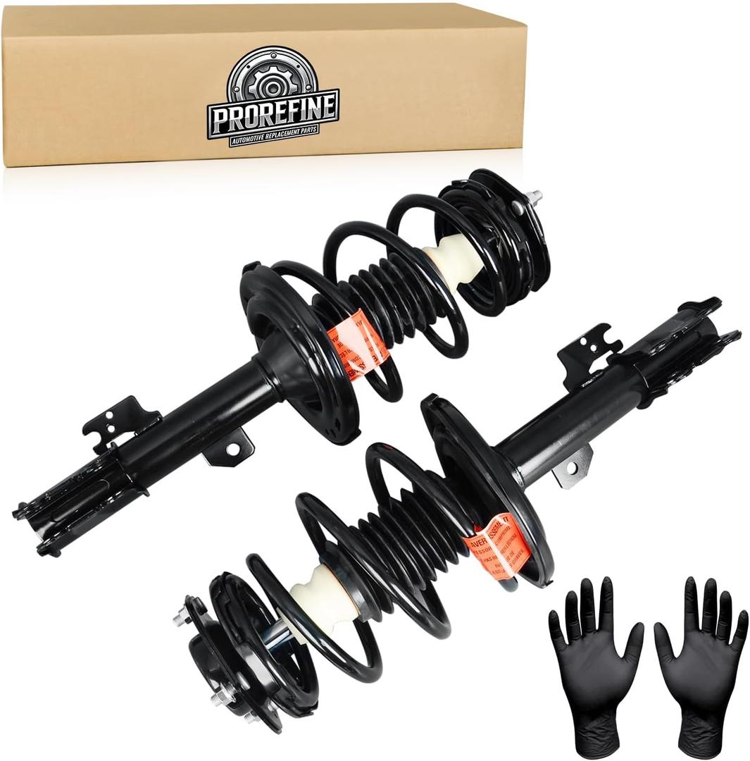 Upgraded Front Shock absorber Struts w/Coil Spring Assembly Compatible with ES350 2007-2009 Toyota Avalon 2006-2012 Camry 2007-2011 Solara 2006-2008 Replace 172308 172307