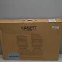 LASFIT Floor Mats for Honda Civic 2022-2025 2026 Sedan Hatchback Si (Include Sport), with&w/o USB Port | for Acura Integra 2023-2026, All Weather Car Floor Liners, 1st & 2nd Row, Black