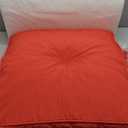 Patio Cushions for Outdoor Furniture - 2224 Inches High Back and Deep Seating Outdoor Cushion for Patio Chairs Sofa Couch Loveseat Water Resistant(Red/1 Set/Button)