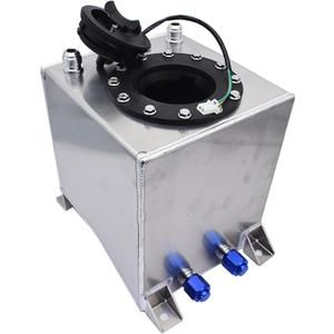 labwork Fuel Cell Tank Aluminum Street/Drift/Strip Racing Drift 2.5 Gallon / 9.5L W/Level Sender and Black Cap