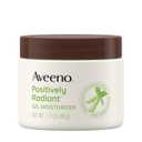 Aveeno Positively Radiant Brightening Gel Facial Moisturizer with Hyaluronic Acid & Tone-Correcting Soy, Hydrates for 48 Hours to Even Skin Tone & Texture, 1.7 oz