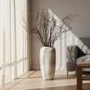 Norme 6 Pcs 47.2 Inch Lifelike Curly Willow Branches for Vases Artificial Decorative Dried Twigs Tall Plastic Vine Bendable Stick for DIY Plant Crafts Farmhouse Wedding Winter Home Hotel Decor(Brown)