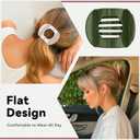 6pcs Flat Claw Clip - Strong Hold Flat Claw Clips for Women Girls, No Slip Hair Claw Clips for Thick Hair Styling Accessories