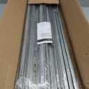 10 Pairs of 24 Inch Hardware 3-Section Full Extension Ball Bearing Side Mount Drawer Slides,100 LB Capacity Drawer Slide