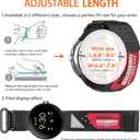 Soft Nylon Watch Band Compatible with Google Pixel /Pixel2 /Pixel 3 41mm/Pixel 3 45mm/Pixel 4 41mm/45mm Watch,Replacement Strap for Pixel Smart Watch Bands.