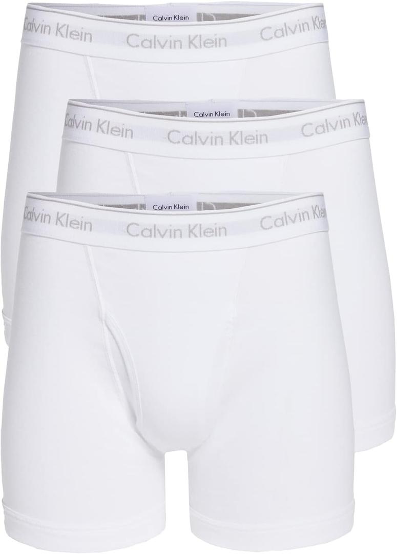 Calvin Klein Mens Cotton Classics 3-Pack Boxer Brief, X-Large
