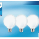 Philips G25 Medium LED Decorative Light Bulb 567420 3pk 40w G25 Led Dl Bulb3pk 40w G25 Led Dl Bulb