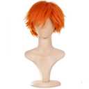 Wigs for Mens' Death Note Male Short Hair Wig Costume Cosplay Wigs (Orange)
