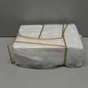 YYW 3 Tier Fruit Bowl for Kitchen Counter, White Gold Ceramic Fruit Stand for Countertop, Home Fruit Rack with Holder, Vegetable Bowl Snacks Nuts Bread Candy Storage (Gold)