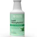 Nature's Sunshine Liquid Chlorophyll Extra Strength - Immunity Support, Detox & Cleanse, Chlorophyll Liquid Drops with Spearmint Oil, Natural Energy Boost, Internal Deodorant - 16 Fl Oz (BB: 08/2028)